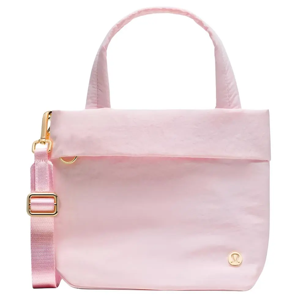 Lululemon On My Level 5L Recycled Nylon Tote Bag for Women – Joy Pink