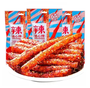 TXDYNLLK Latiao Spicy Strips 3 Packs Latiao Spicy Gluten Classic Chinese Special Snack Food, Vegan, ,