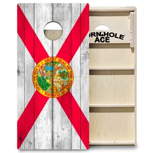 Florida State Flag - Cornhole Board Set - Professional