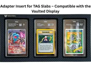 TAG Slab Display Adapter Insert – Compatible with Vaulted Display