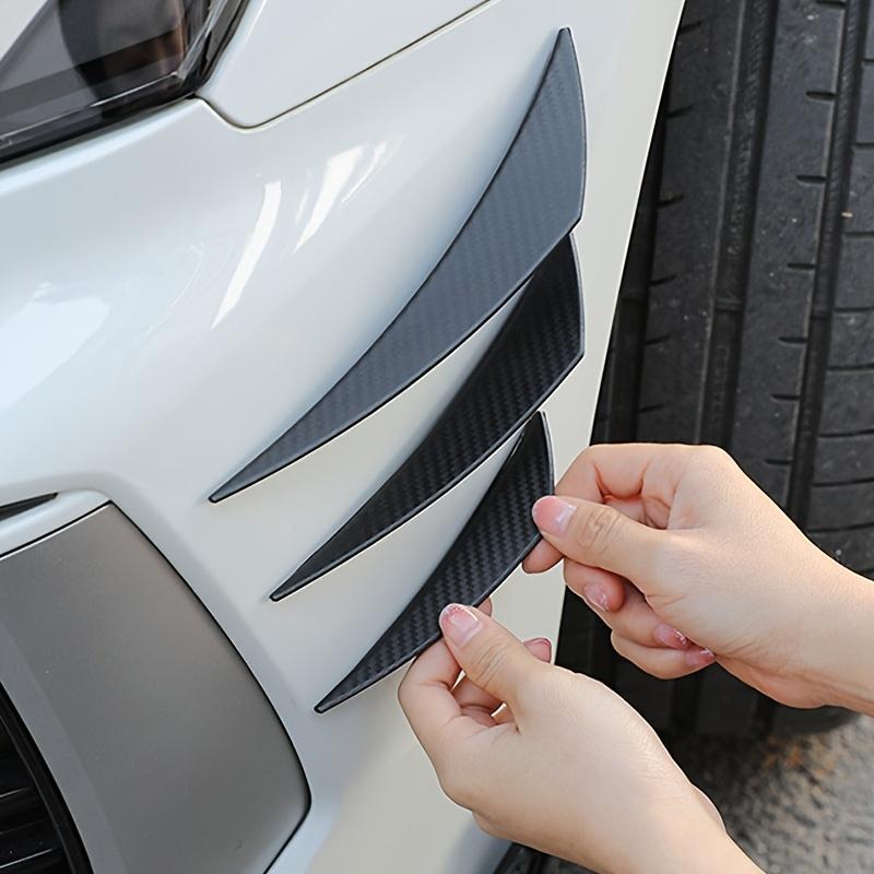 Open Modified Sticker Car Modified Front Bumper Stickers, 6 Counts Universal Self-adhesive ...