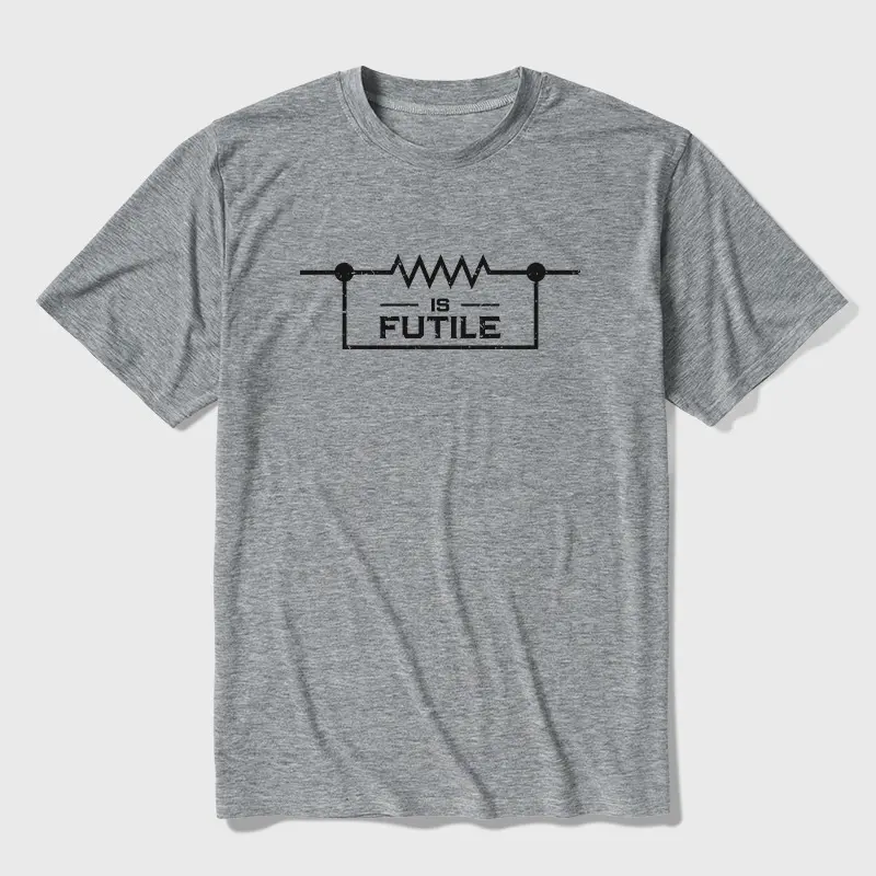 Funny Engineer Resistor Geek Science Ultra Soft Heather Tee