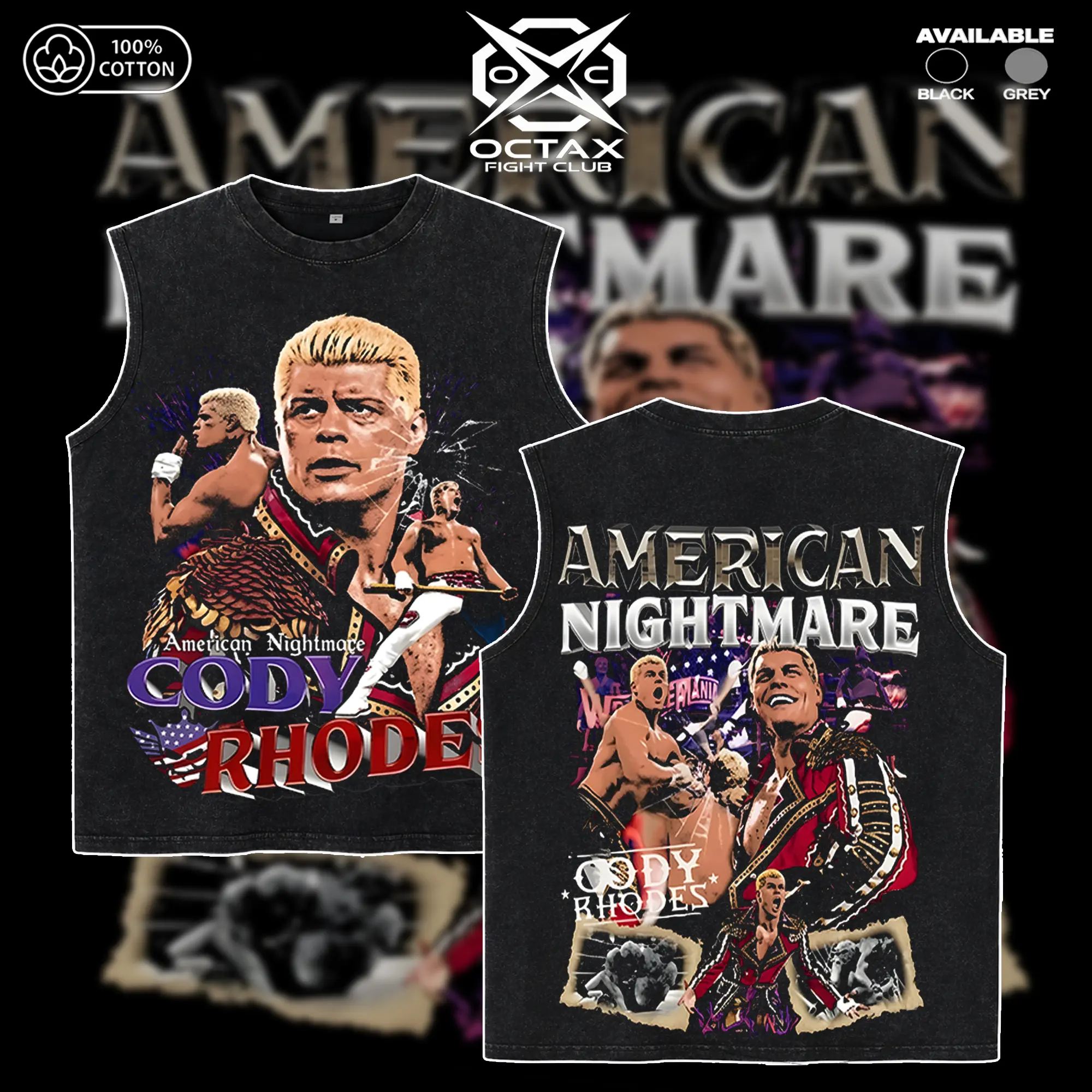 Acid Washed Tank Top