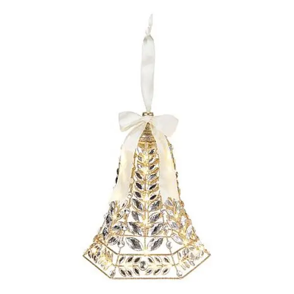 August & Leo 12" LED Jeweled Bell