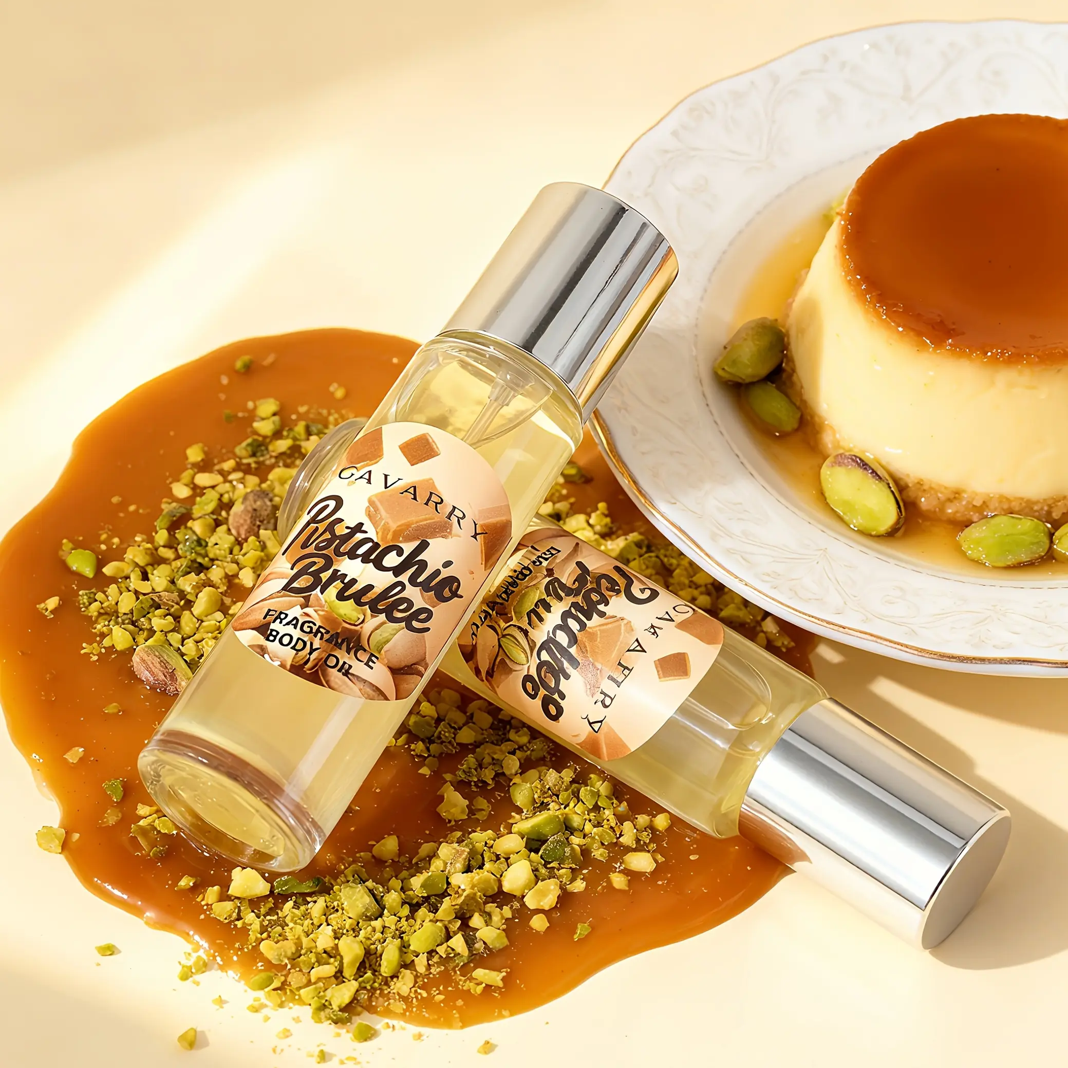 Caramel Almond Women's Perfume, Daily Wear Perfumes 10ML Rollerball Bottle, Concentrated Oil Perfume, Floral Fruity Scent with Vanilla Caramel Almond, Long-Lasting Fragrance, Caramel Perfumes, Floral Scents Perfume