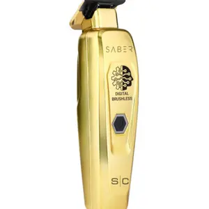 StyleCraft Saber Trimmer - Gold Cordless Hair Clippers Cordless Barber Shears