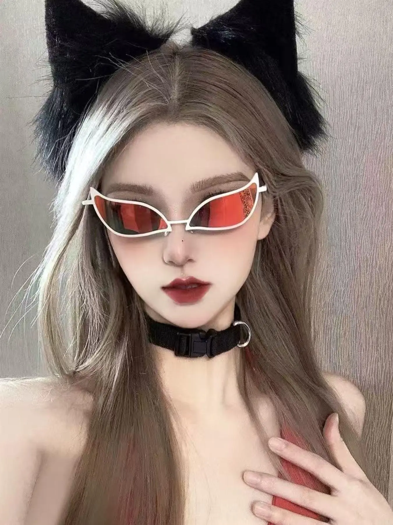 Harajuku Style Firebird Design Sunglasses, Unisex Street Style Sunglasses, Trendy Sunglasses for Everyday Use, Fashion Accessories for Outdoor Activities, Stylish Shades
