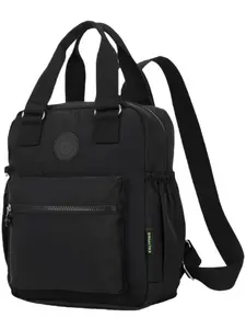 Women's Lightweight Waterproof Nylon Backpack Bookbag, Casual Versatile Shoulder Bag for Work School Commute, Multi-Color Fashionable Travel Bag