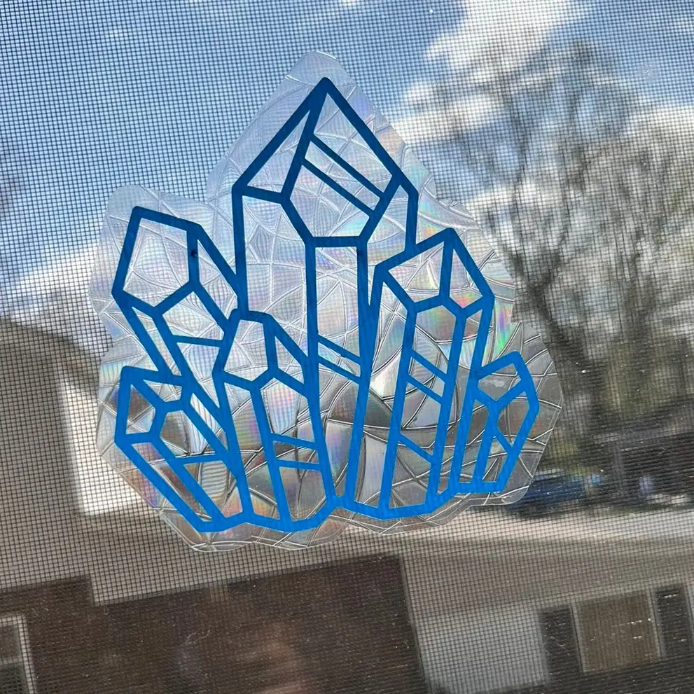 Suncatcher Sticker, Rainbow Maker window sticker, magic window decal, Waterproof