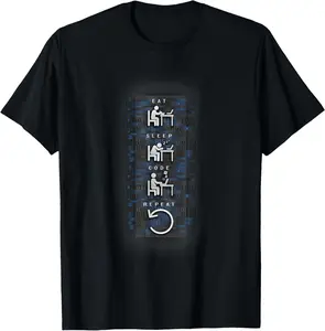 100%cotton Computer Programmer Code Funny Geek Gift T-Shirt Menswear Top