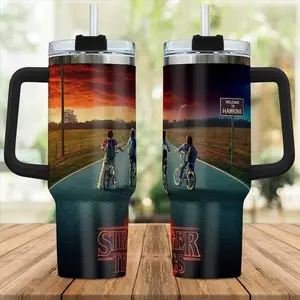New Stranger Things Tumbler 40oz Gift For Fans