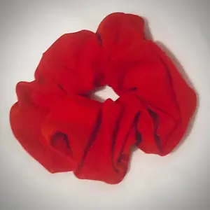 SOLID RED POLYESTER SCRUNCHIES BUNDLES (Daily)