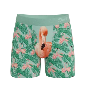The Flamboyance | Shinesty Flamingo Ball Hammock® Pouch Underwear With Fly