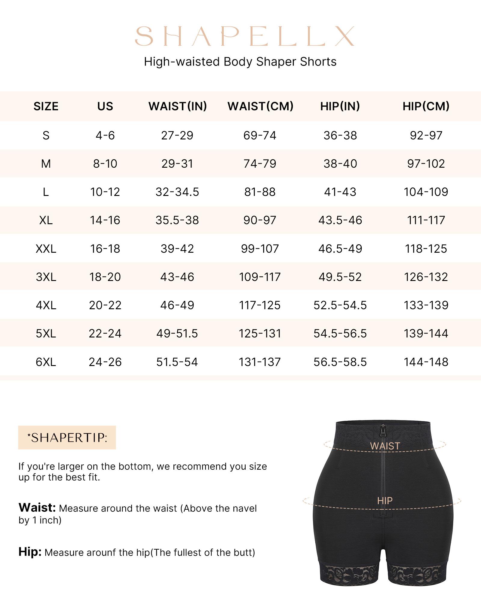 Shapellx  Lace Steel Boned Butt Enhancer Tummy Control Shorts Underwear  Shapewear for  Women Basic Womenswear