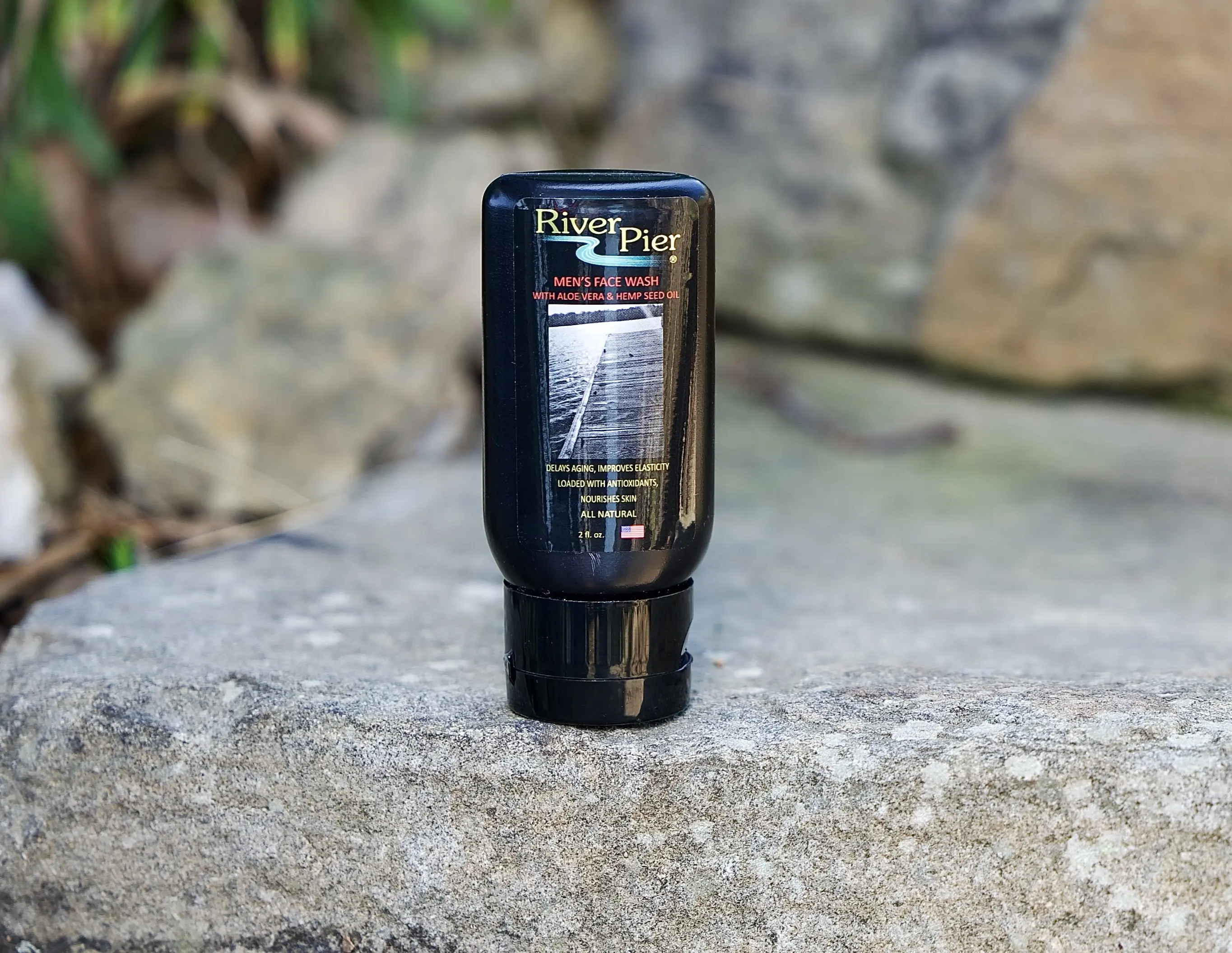 The River Pier Men's Face Wash 2 oz - Skincare Comfort