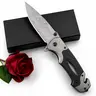 [Free Kit Inside] Damascus-Pattern Folding EDC Multi-Functional Knife for Adults, Compact Carry, ABS Handle, Glass Breaker, Seatbelt Cutter, Non-Slip Nylon Fiber, Tactical Outdoor Survival Pocket Tool, Portable Camping EDC Gear Gift