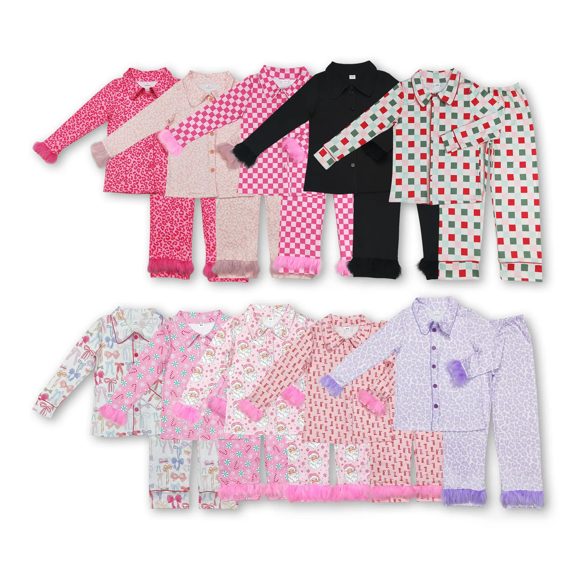 Adult Women Winter Pajamas Sleep Wear Home clothes