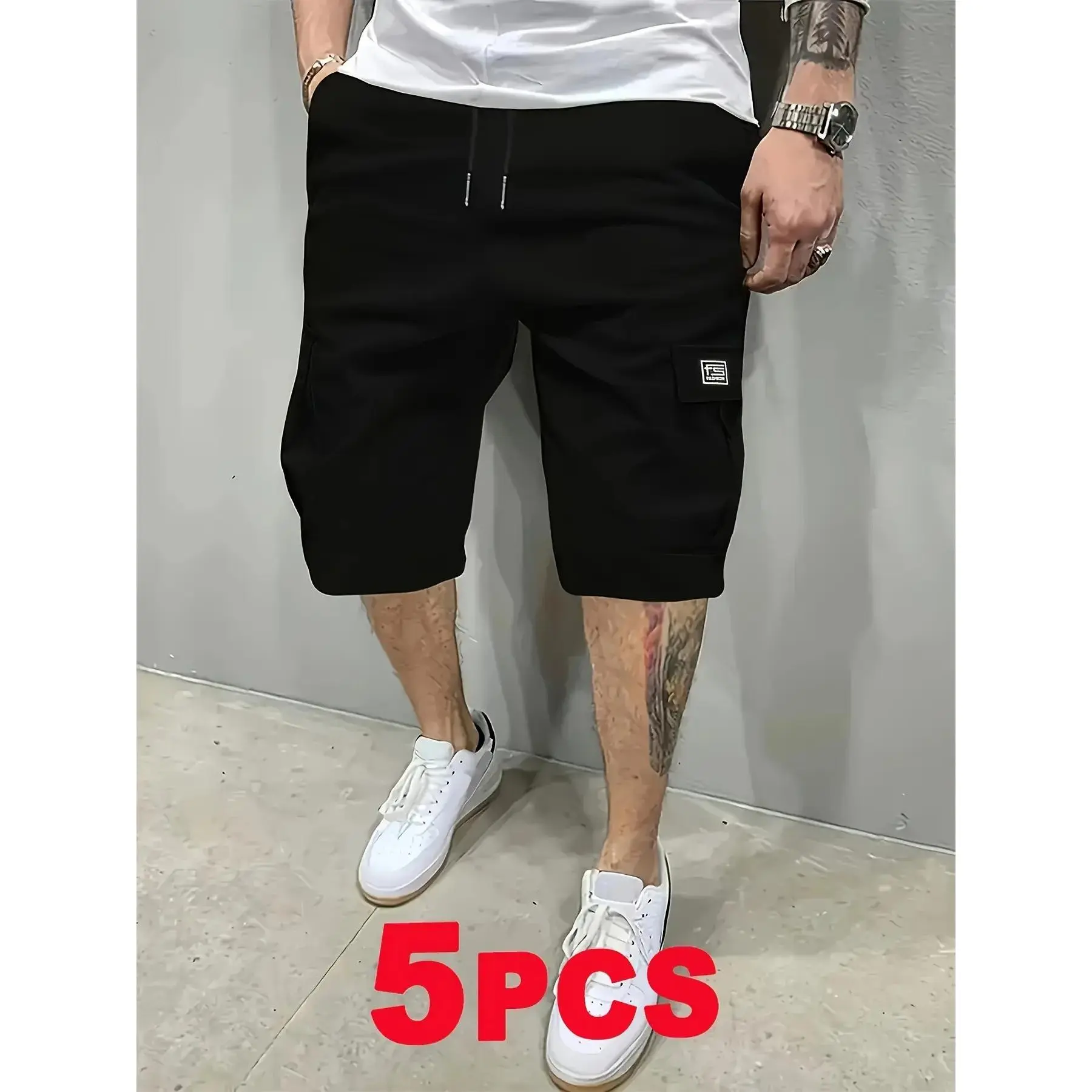 5pcs Black