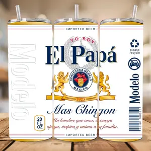 El Papa Hermano Tio Abuelo Padrino Tumbler - Perfect for Your Drinks - Drinkware, Bottle