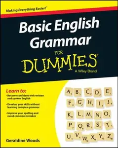 USED-Basic English Grammar for Dummies - Us by Woods, Geraldine (Paperback)