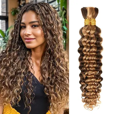 Color Braids with 30 Curls TikTok Shop