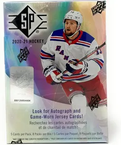 2020/21 Upper Deck SP Hockey Factory Sealed 8 Pack Blaster Box