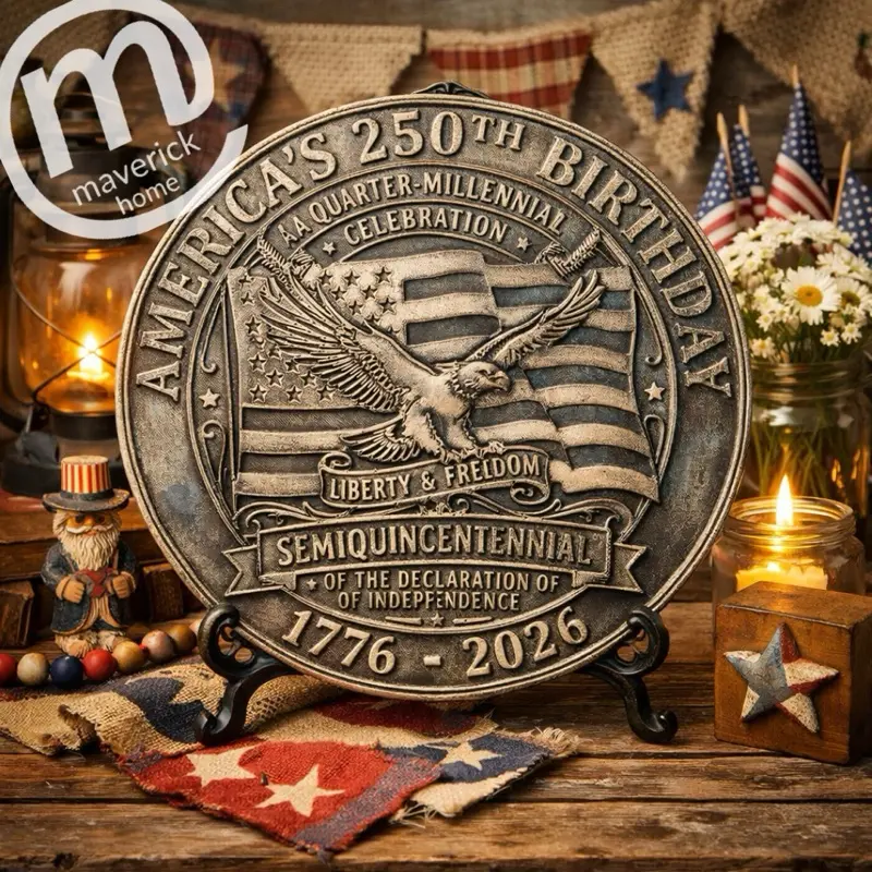 America 250th Birthday Commemorative Medallion