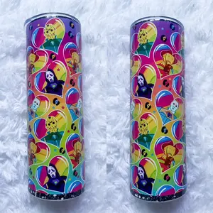 Lisa frank horror tumbler