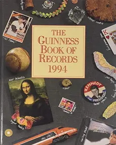 USED Book - The Guinness Book of Records 1994 (Guinness World Records) by Peter Matthews (Hardcover) - english