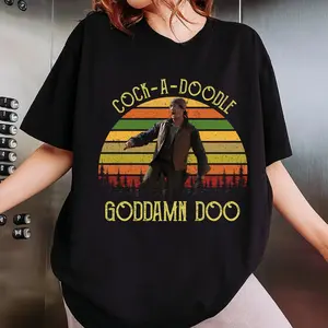 Cock-a Doodle Doo T-Shirt, Vintage Young Guns shirt, The size of that Chicken Tee 80s Old Movie Quote TShirt, Funny Retro Quote Tee, Western Sweatshirt, Gift For Him,