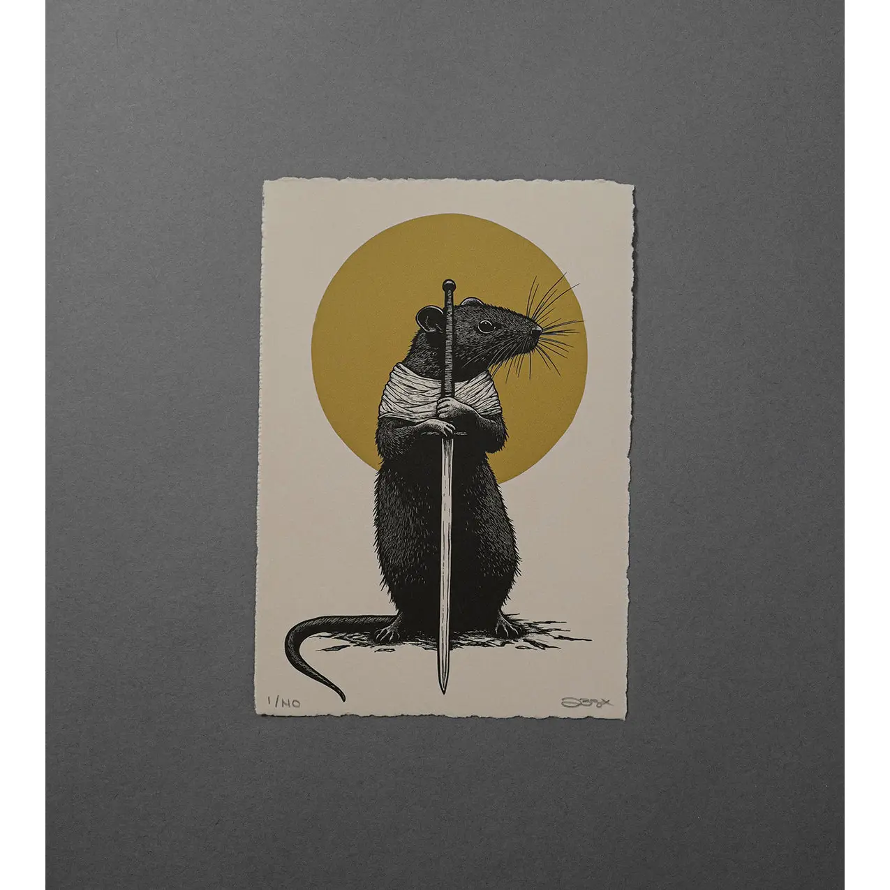 The Rat - High-Quality Print