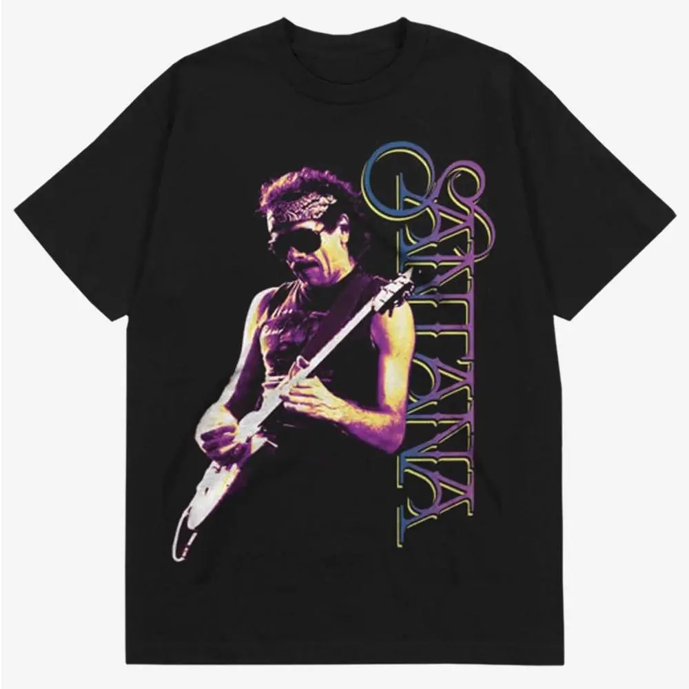 Santana Classic Live Shot Trendy Music Streetwear Tee T-Shirt