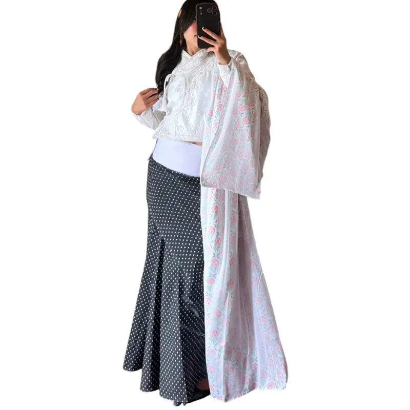 Traditional Fariya Saree set