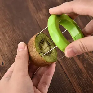 Multifunctional Kiwi Peeler Set, Fruit Slicer & Cutter Tool, Kitchen Gadget for Home Use, Easy-To-Use Design