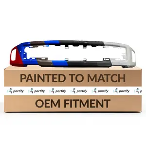 Ford F-150 Front Bumper With Fog Light Holes - FO1002424