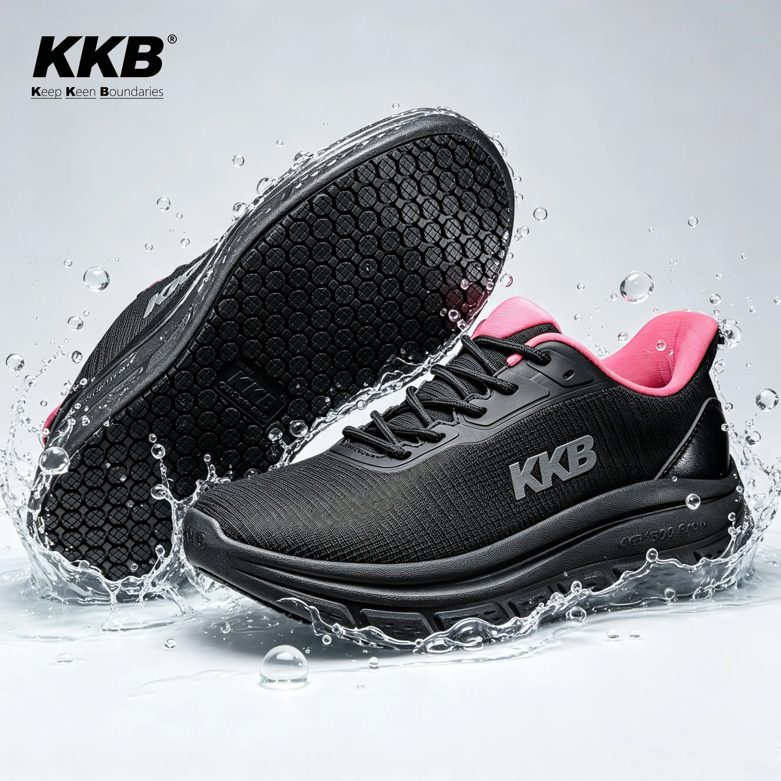 Womens Non Slip Work Shoes Walking Sneakers Food Service Kitchen Shoes | Water Resistant, Lightweight, Breathable, All-Weather, Slip Resistant Cushioned Sole, Versatile for Diverse Work Scenarios