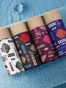 Men's 4 Pack Boxer Briefs - Breathable & Stretchable | Casual & Gym, Comfortable Minimalist Stylish