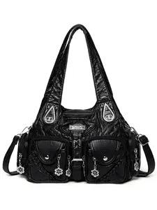 Women's Casual Daily Shoulder Bag, Fashionable and Practical Design, Suitable for Everyday Essentials, Durable Material, Versatile Accessory