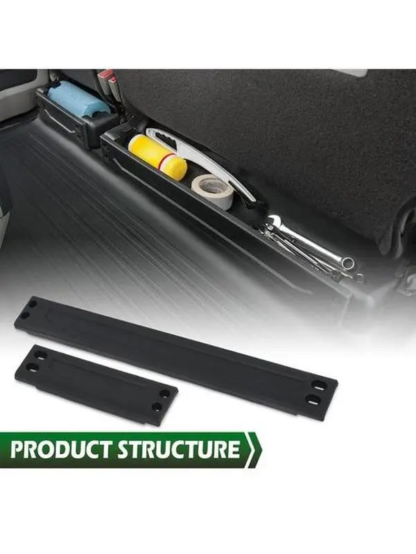 G-PLUS Motor Interior Fit For 2015-2024 Ford F-150 Under Seat Cargo Storage Organizer Crew & Super Cab