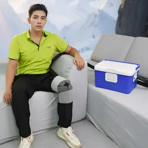 Cold therapy Machine for ACL MCL Knee Surgery Recovery - Wearable Adjustable Knee Pad