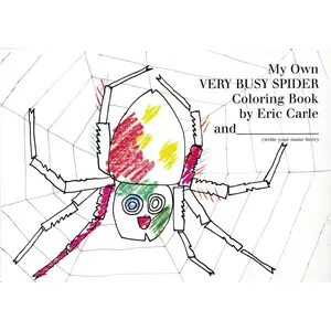 USED-My Own Very Busy Spider Coloring Book by Carle, Eric (Paperback)