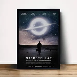 Interstellar Movie Poster Canvas Wall Art Home Decor (No Frame)