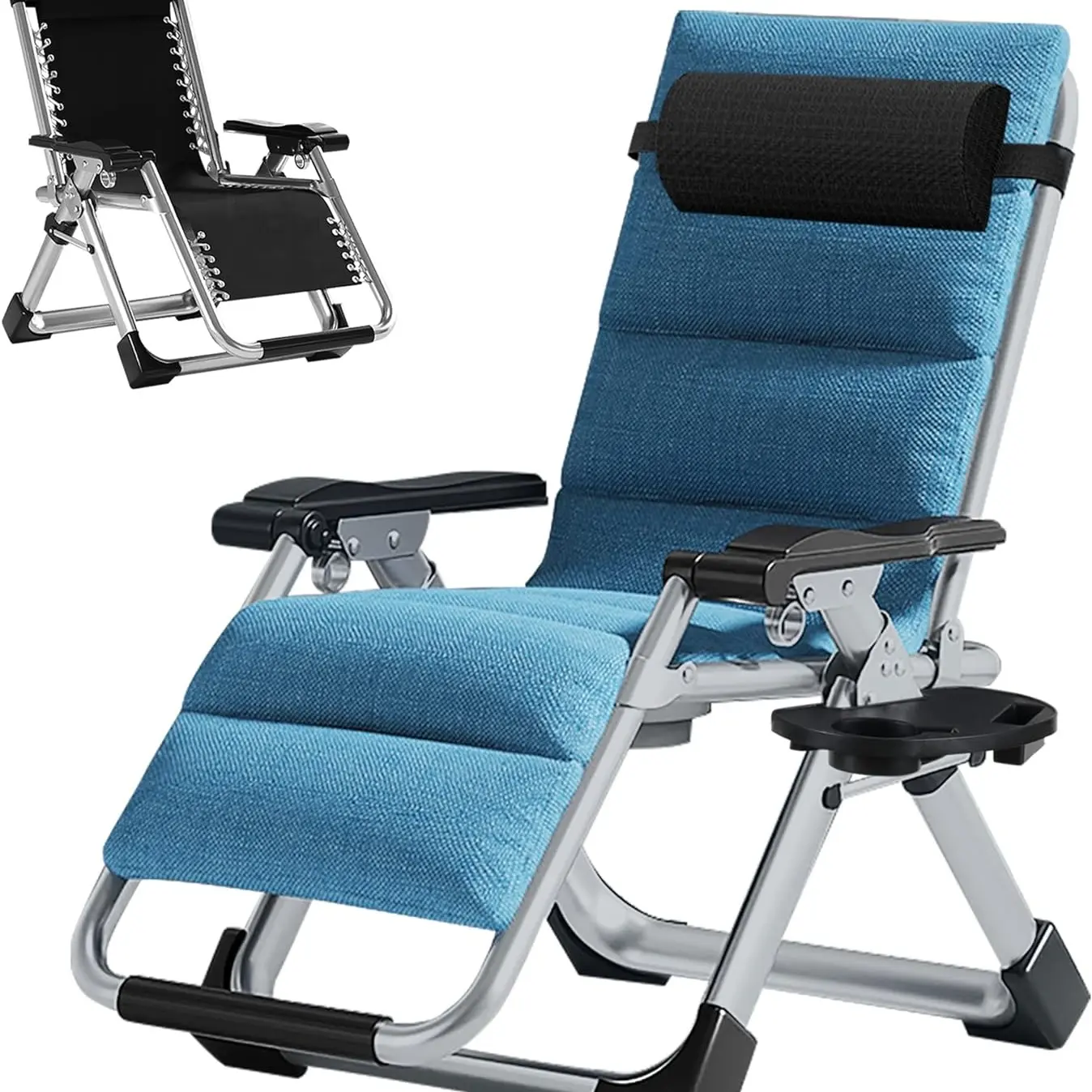 Blue w/Linen Cotton Mat