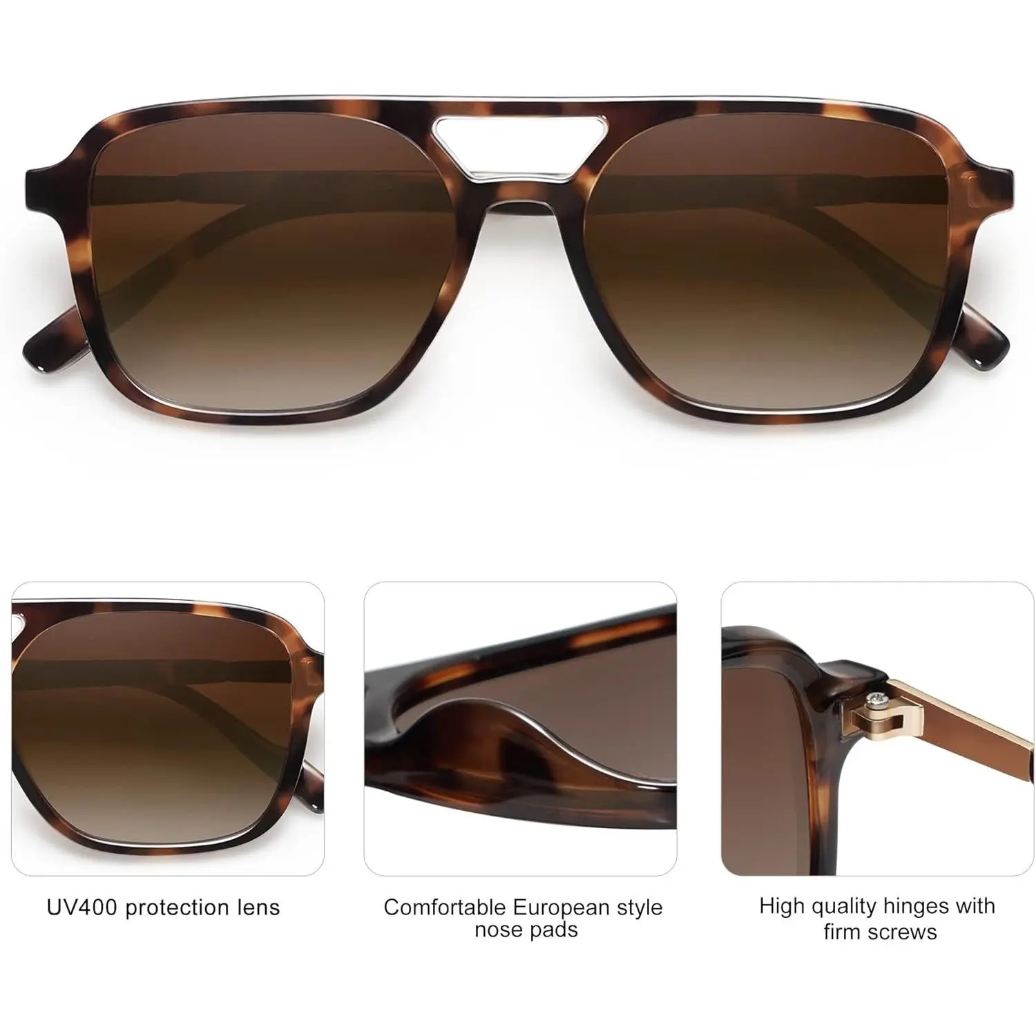 SOJOS Retro Aviator Sunglasses for Women Men,Trendy Rectangle Womens Mens Shades Sun Glasses SJ2202 SOJOS Retro Aviator Sunglasses for Women Men,Trendy Rectangle Womens Mens Shades Sun Glasses SJ2202
