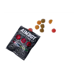 Aimbot Energy Boost 50ct (Box) – Energy Gummies – Focus & Fuel | Power-Packed Caffeine Gummies