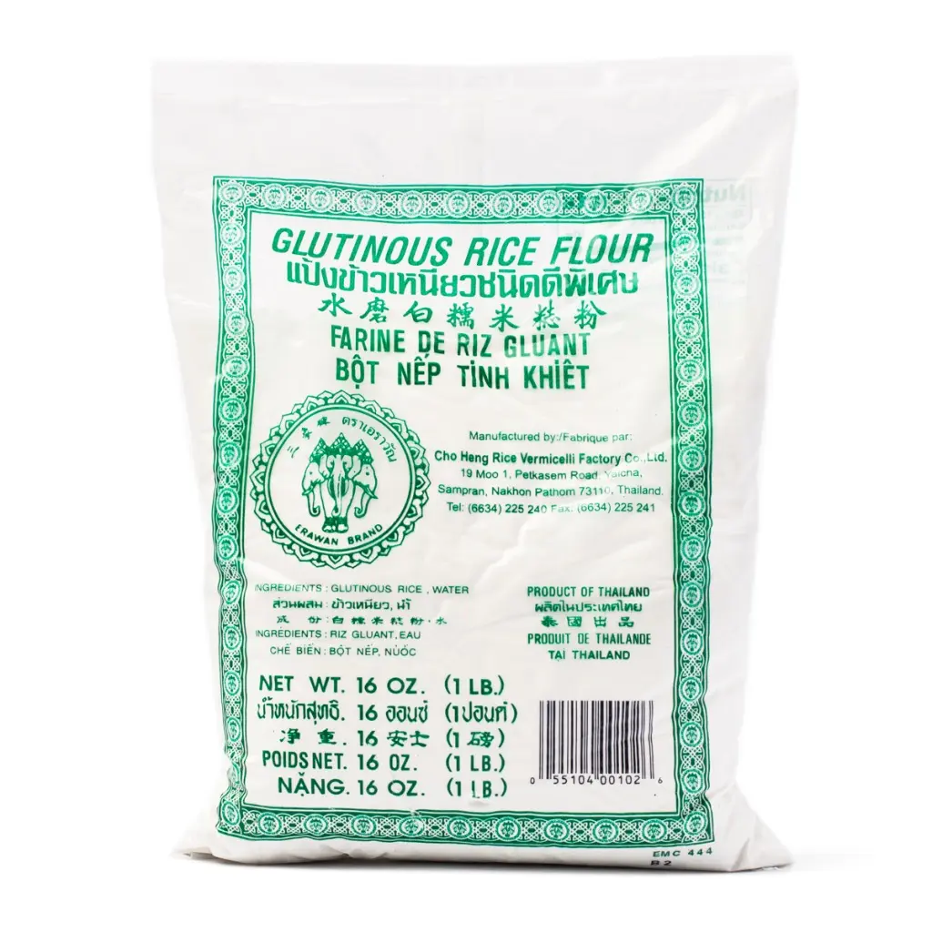 Erawan Glutinous Rice Flour 1 lb Erawan Glutinous Rice Flour 1 lb