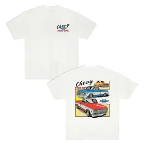 Vintage Vibe Chevy Classic Pickups 2-Sided T-Shirt – OBS Old School Truck Graphic Tee, Retro Chevrolet Pickup Shirt, Unisex Cotton Casual Top Gift for Classic Truck Fans