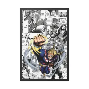 My Herro Academia Poster Allmight Poster, Anime Poster, Dragon Ball Poster, MHA Poster, Bakugo Poster, Izuku Midoriya, Digital Poster