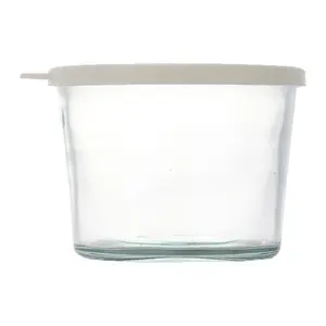Glass Bowl Food Grade Mini Glass Fresh-Keeping Box Portable Mini Pickle Small Bowl Sealed Pickle Jar with Lid