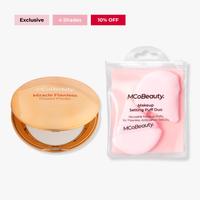 Translucent Pressed Powder + 2-Pack Mini Puffs